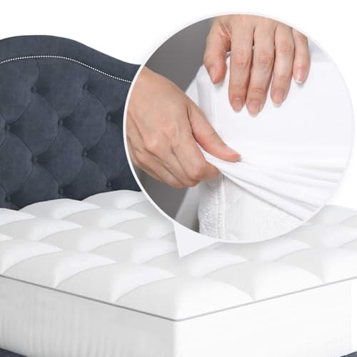 Sleep Mantra Cooling Mattress Topper, Queen