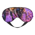 Sleep Mask Closeup Honeybee on Flower Light Blocking Eye Masks for