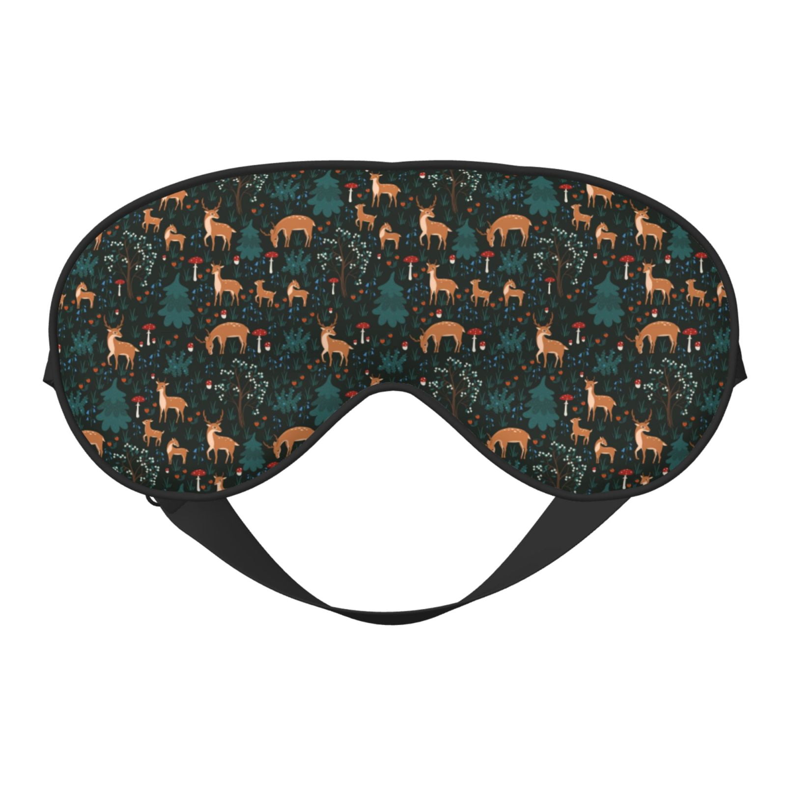 Sleep Mask Deers In The Forest Light Blocking Eye Masks for Sleep