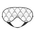 Sleep Mask Hockey Stick black Light Blocking Eye Masks for Sleep with Adjustable Strap
