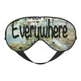 Sleep Mask I Haven't Been Everywhere But Its On My List Light