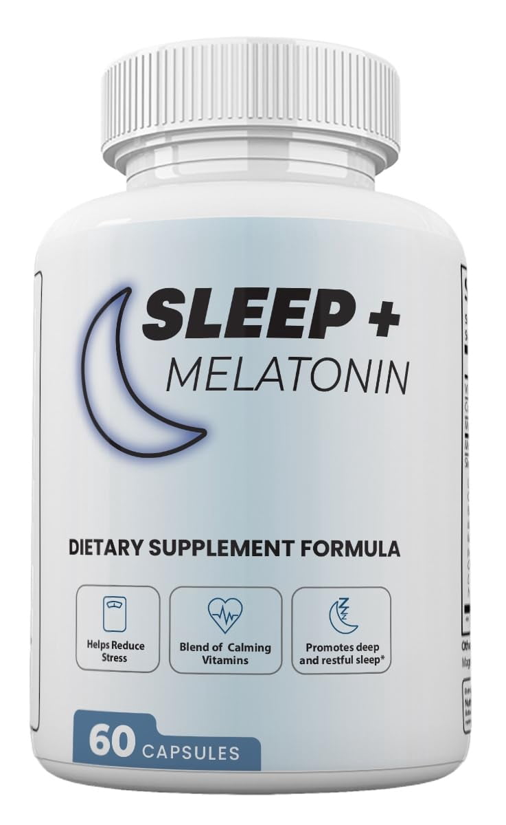 Sleep + Melatonin Supplements, Sleep Lean Capsules