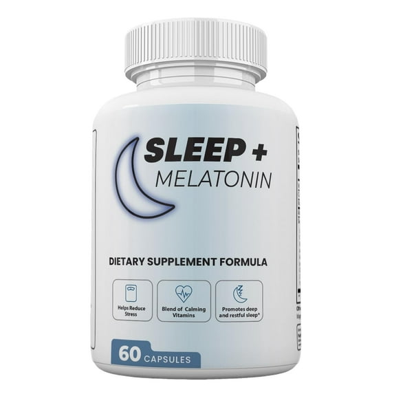 Sleep + Melatonin Supplements, Sleep Lean Capsules