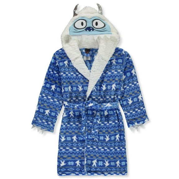Sleep On It Boys' Ice Monster Bath Robe Color: blue/multi Size: 8 - 10