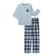 thumbnail image 1 of Sleep On It Boys Long Sleeve Tee and Pants Pajama Set, 2-Piece, Sizes 6-14, 1 of 5