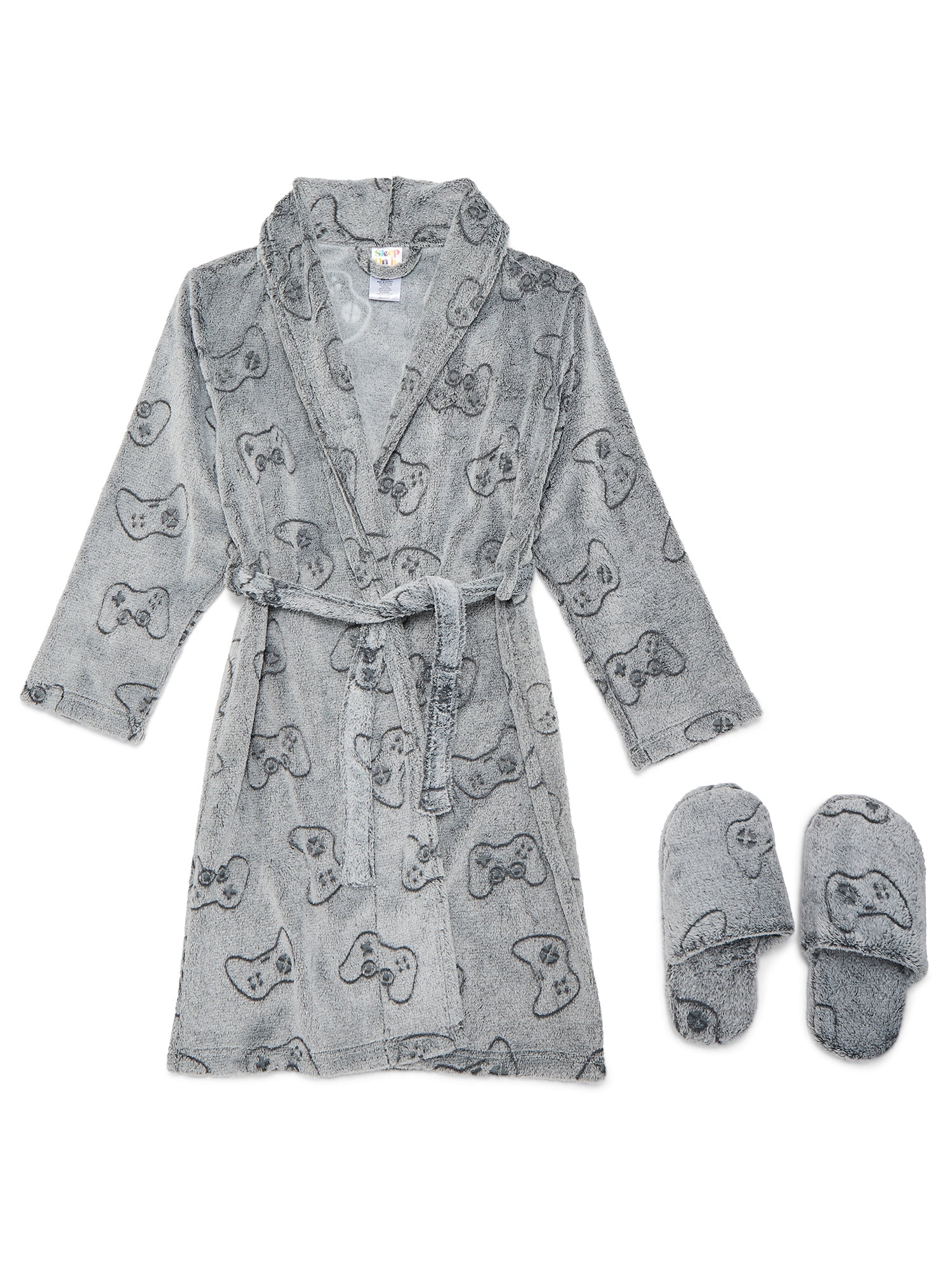 Sleep On It Boys Robe with Slippers