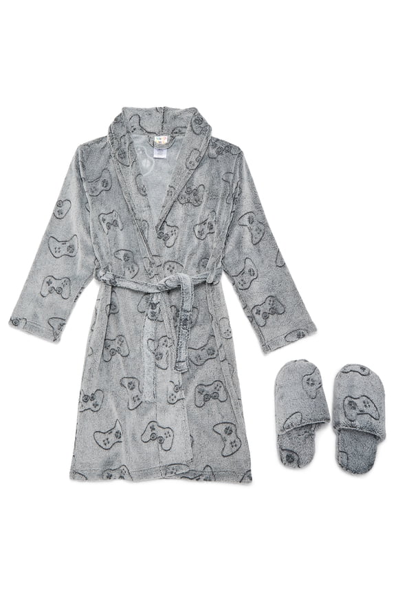Boys Robe with Slippers