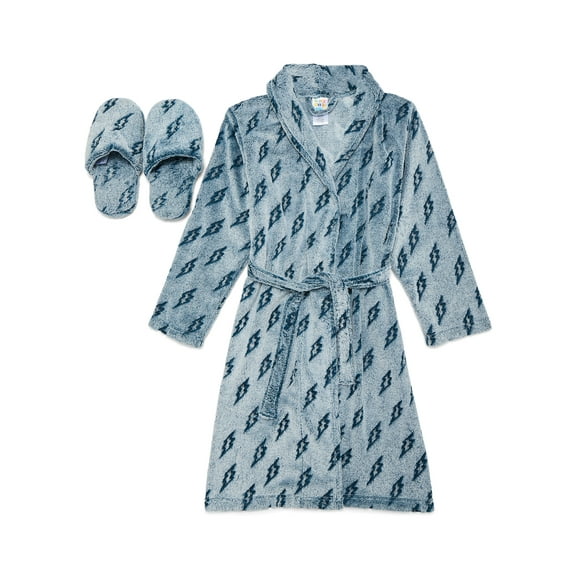 Sleep On It Boys Robe with Slippers