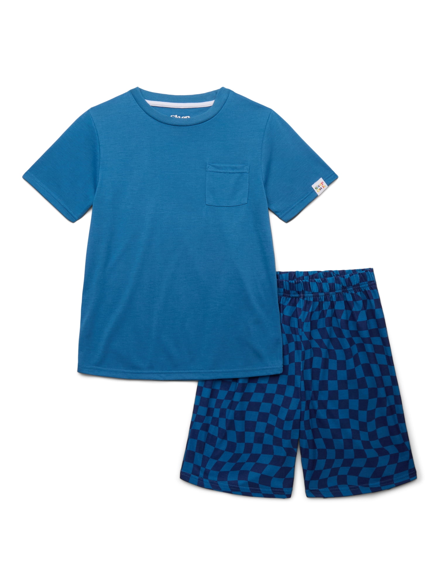 Sleep On It Sleep On It Boys Short Sleeve Tee and Shorts Pajama Set, 2-Piece, Sizes 4-10