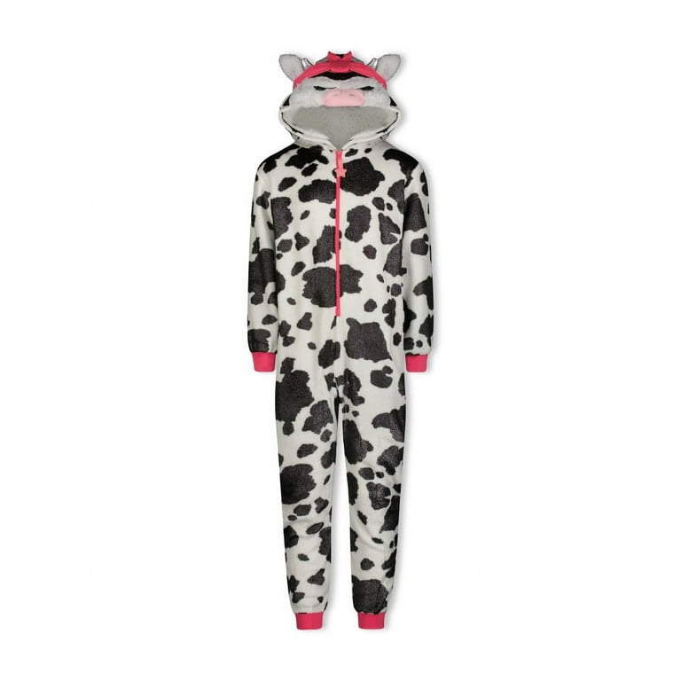 Cow pajamas for girls deals