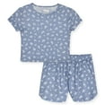 thumbnail image 1 of Sleep On It Girls Short Sleeve Top & Shorts, 2-Piece Pajama Set, Sizes 7-16, 1 of 4