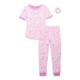 thumbnail image 1 of Sleep On It Girls Short Sleeve Top and Pants Pajama Set, 2-Piece, Sizes 6-14, 1 of 3