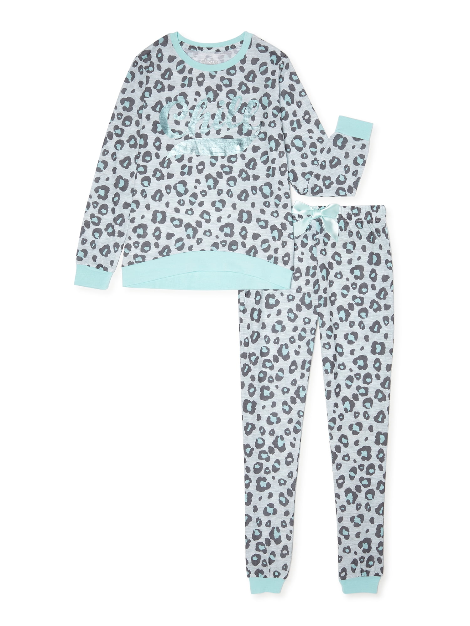 Sleep On It Girls Super Soft 2-Piece Pajama Set Sizes 7-16