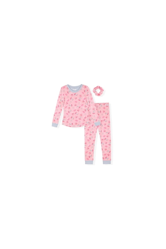 Girls Super Soft Tight Fit Pajama Set
