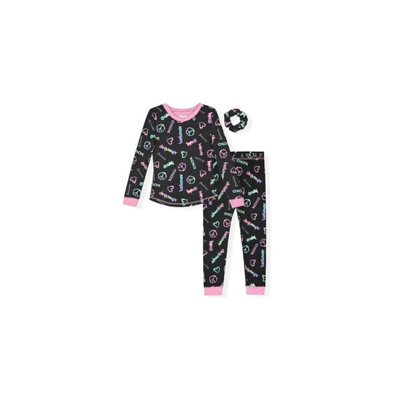 Sleep On It Girls Super Soft Tight Fit Pajama Set