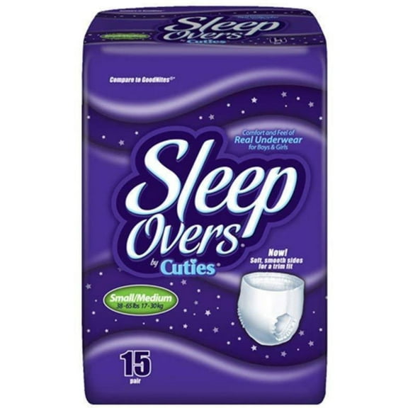 Sleep Overs Potty Training Pants Pack of 3, 15 Count