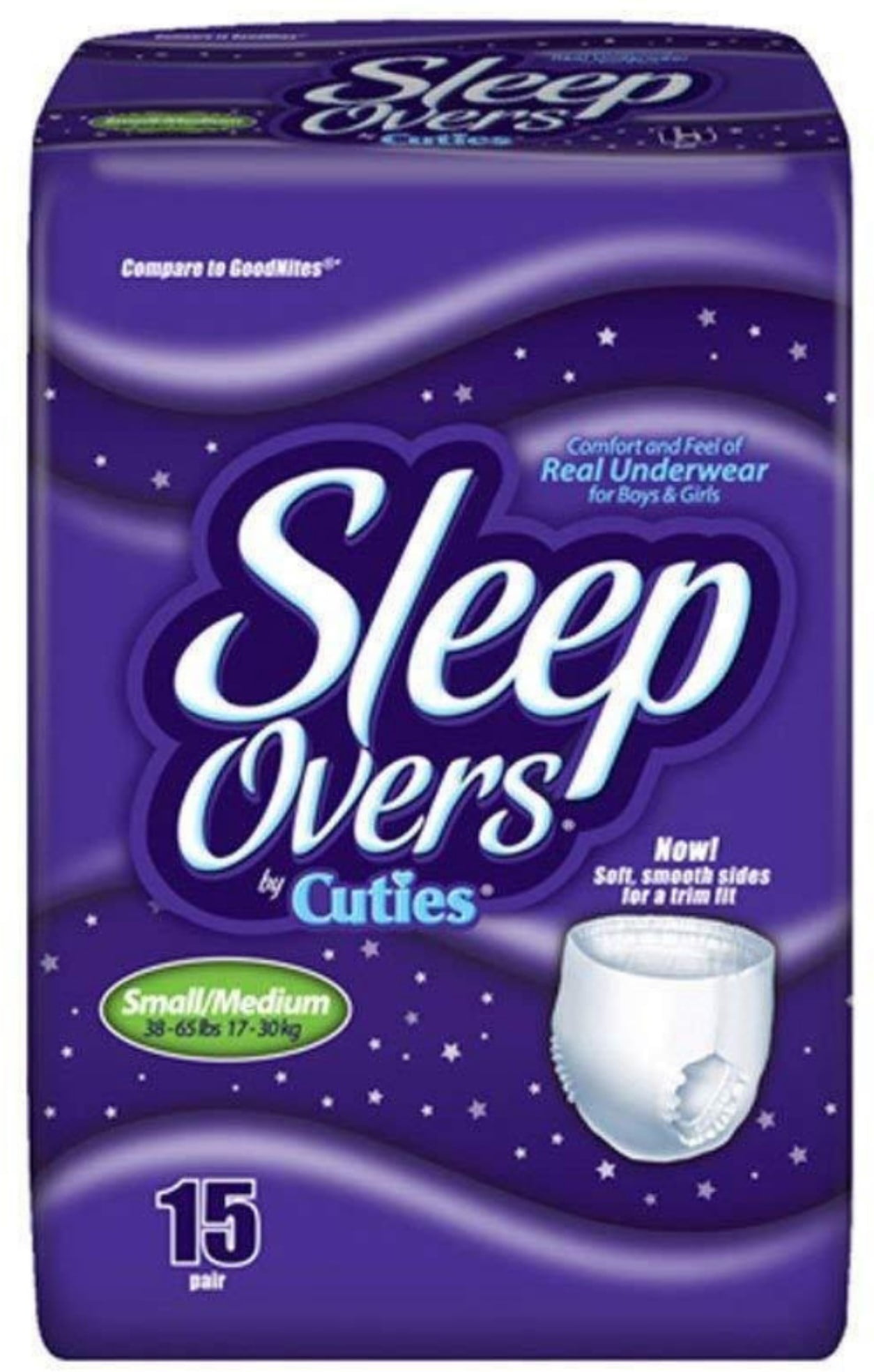 Sleep Overs Disposable Training Pants SLP05301 15 Each (Pack of 4)