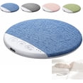 thumbnail image 1 of Sleep Pillow Speaker, Bluetooth Pillow Speaker Under for Sleeping – Mini Bone Conduction Sleep Aid with Stereo Bass with White Noise Timer Wireless Sleep Aid (Blue), 1 of 8