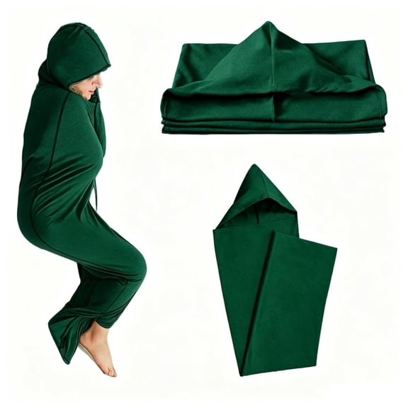 Sleep Pod, 360° Wrap Wearable Blanket, Breathable Stretch Fabric Sleep Sack, Hug Pressure Therapy Compression Sack, Kids Teens & Adults