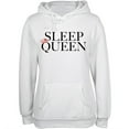 thumbnail image 1 of Sleep Queen White Juniors Soft Hoodie, 1 of 1
