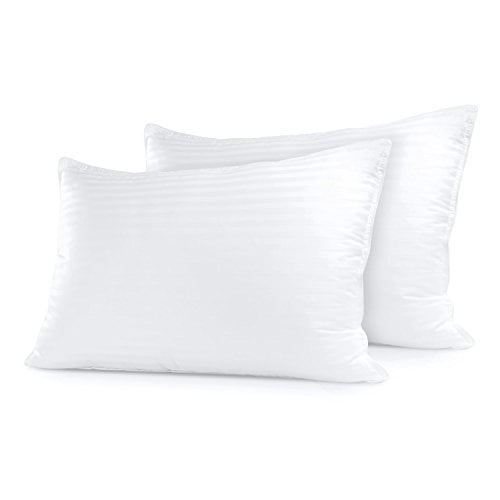 Sleep Restoration Bed Pillows for Sleeping – Queen Size Set of 2, Comfortable Luxury Cooling Pillow for Back Side or Stomach Sleepers