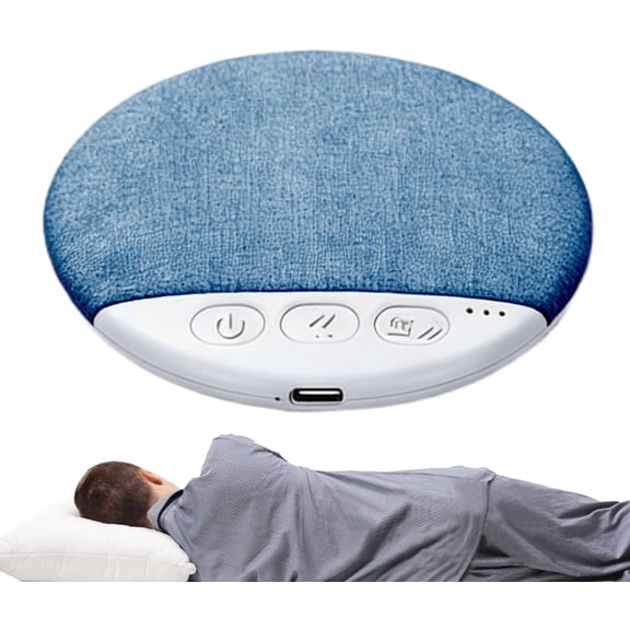 Sleep Speaker Under Pillow Bluetooth, with White Noise Timer Sleep Aid, Bone Conduction Pillow Speakers for Sleeping