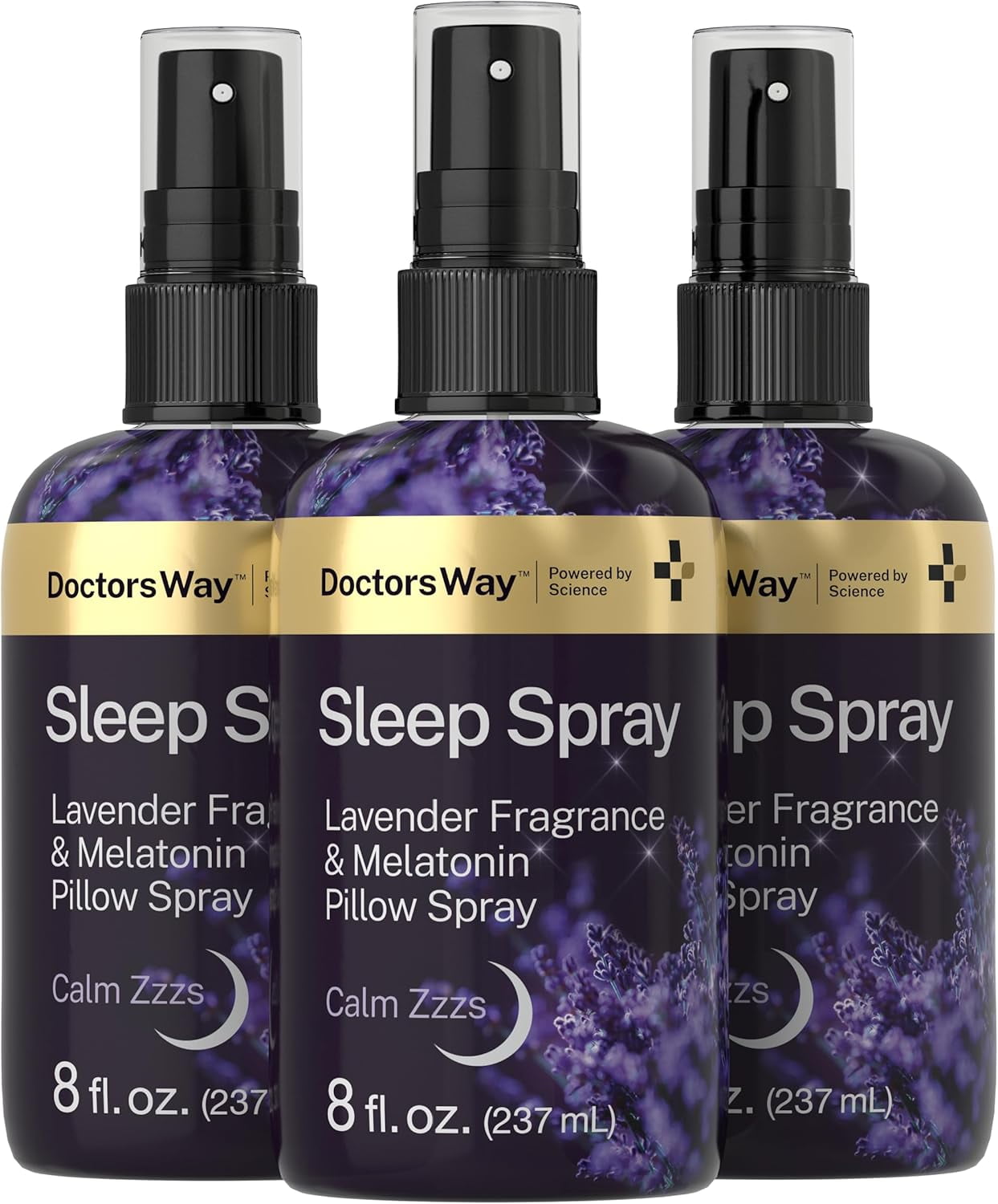 Sleep Spray with Melatonin and Lavender 8 fl oz | 3 Pack | Pillow