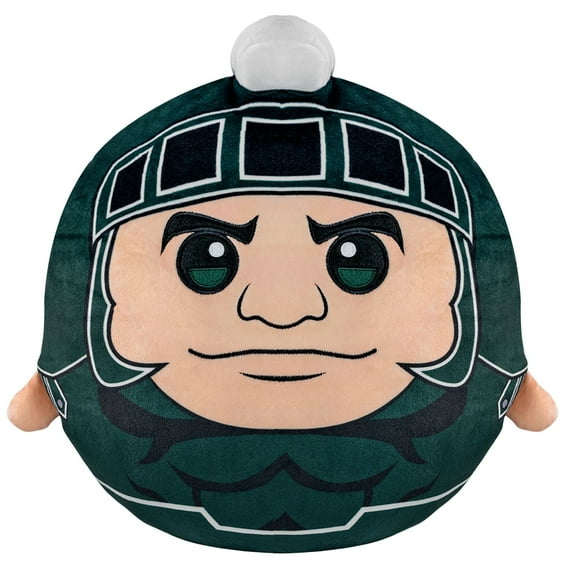 Sleep Squad Michigan State Spartans Sparty 12" Mascot Kiri Cloud Pillow Plushie