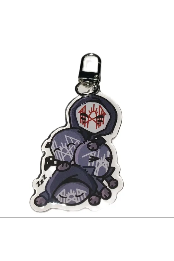 Sleep-Tken Sleepy Guys Keychain Bag Clip Accessory with Unique Design. Stylish, Versatile Use