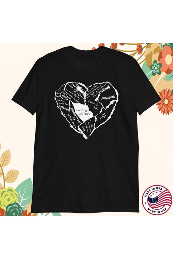 Sleep Theory Band Paper Hearts T-shirt S to 5XL UR445