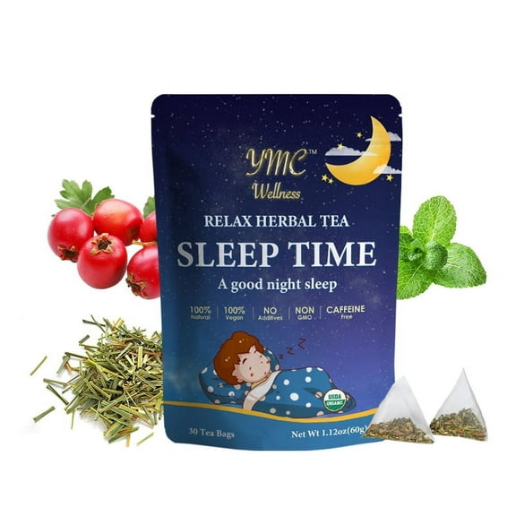 Sleep Time Tea Relax Sleep Herbal Tea, Qty 30, 60g