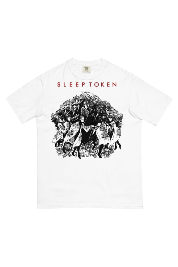 Sleep Token Bough Breaks Mineral Wash T-Shirt