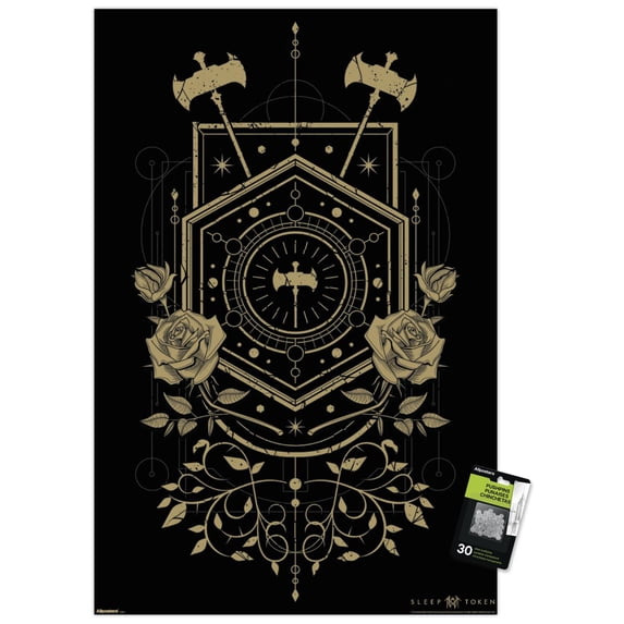Sleep Token - Emergence Wall Poster with Pushpins, 22.375" x 34"