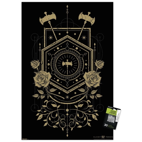 Sleep Token - Emergence Wall Poster with Pushpins, 22.375" x 34"