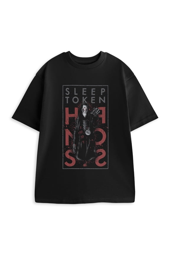 Hypnosis Unisex Black Short Sleeved T-Shirt | S | Made by Vanilla Underground