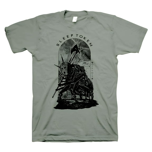 Sleep Token Men's Choke Hold T-Shirt Green X-Large | Officially Licensed Merchandise