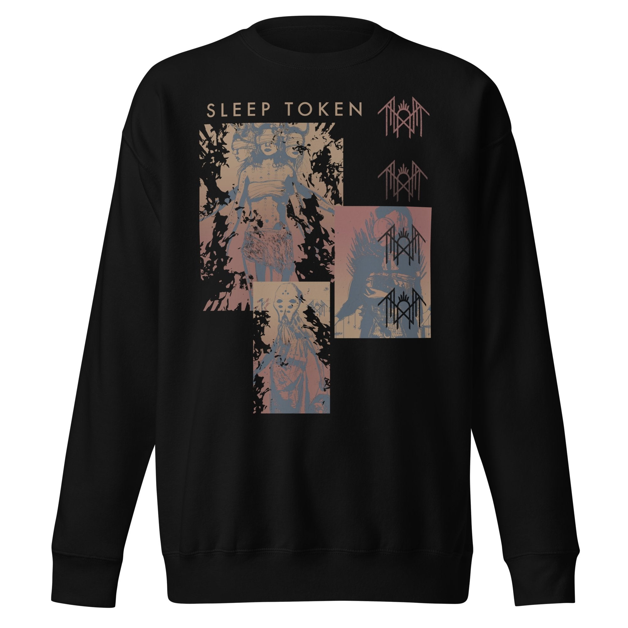 Sleep Token Multi Hit Jumbo Print Sweatshirt