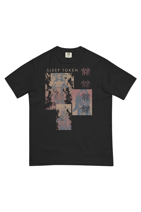 Sleep Token Multi Hit Mineral Wash T-Shirt