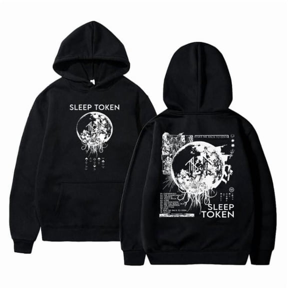 Sleep Token Take Me Back to Eden Unisex Cotton Blend Streetwear Pullover Hoodie
