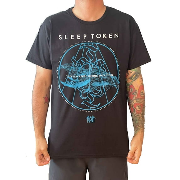 Sleep Token Tomb Premium Oversized Men's T-Shirt Black