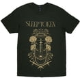thumbnail image 1 of Sleep Token Unisex T-Shirt Damocles (Green) (X-Large), 1 of 1