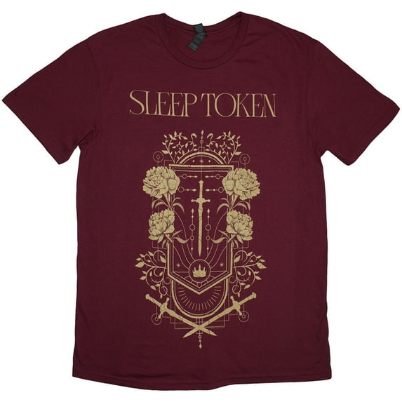 Sleep Token Unisex T-Shirt Damocles (Maroon Red)