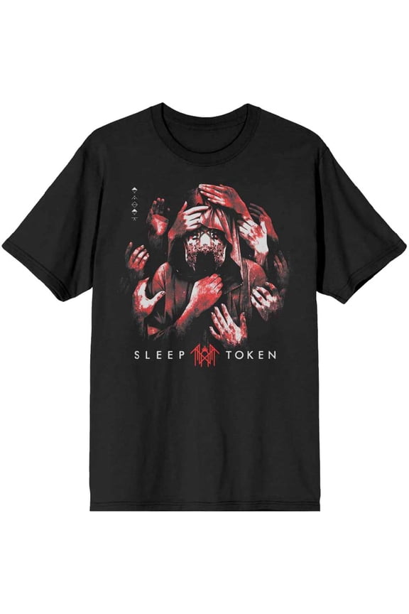 Sleep Token Unisex T-Shirt: Grabbing Hands (Large)