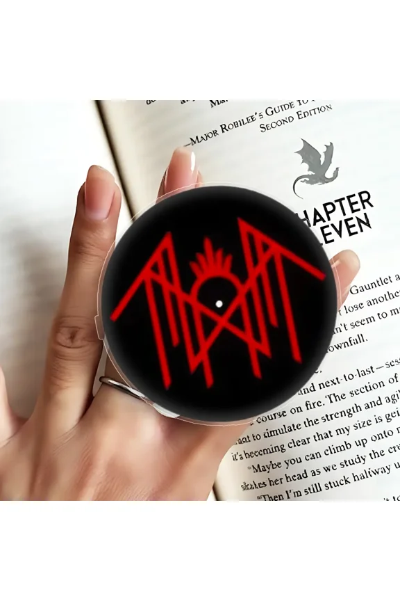 Sleep Token Vinyl Record Logo Phone Grip Waterproof Die Cut Decal | Alt Metal Band Merch Gift | Laptop iPad Water Bottle