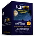 thumbnail image 1 of Dr. Price’s Sleep Vites – Nighttime Drink Mix, 30 Packets | Melatonin with Tryptophan, Magnesium & Vitamin Blend | Sugar-Free Mix, 1 of 5