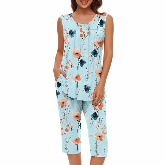 Sleep Wear Sets for Women Night Suit for Women Sleepwear Two Piece Pajamas for Women Women Set