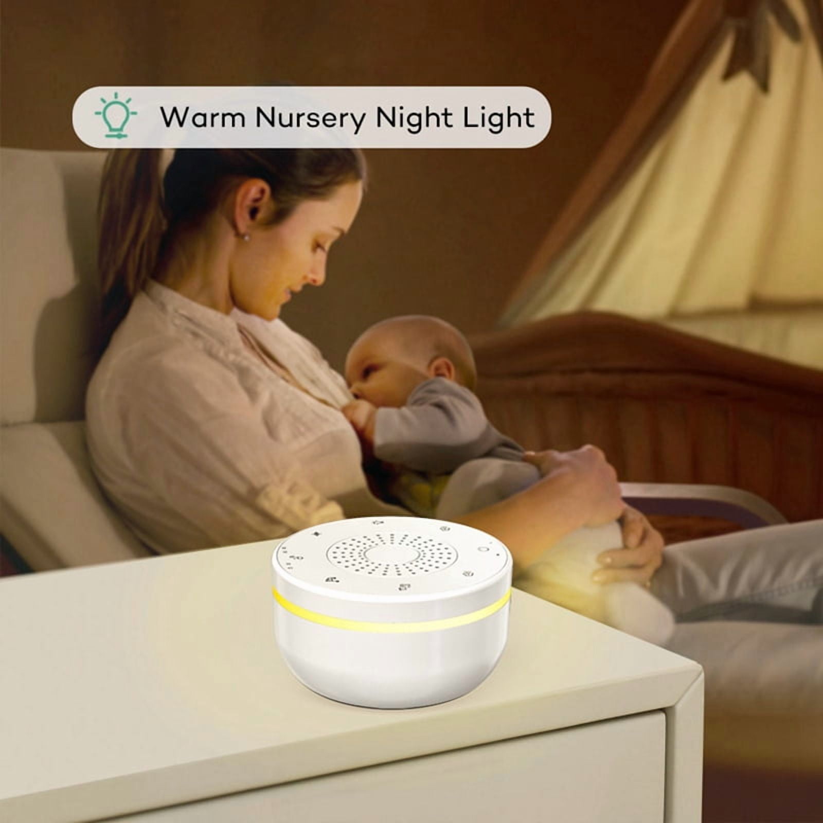 Sleep White Noise Portable Sound Machine for Adults Kids Baby
