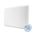 thumbnail image 1 of Sleep Zone Low Profile Memory Foam Pillow 25"x16"x2.75" for Bed - Cooling Breathable Ultra Soft & Support Pillow for All Seasons, White, 1 of 10