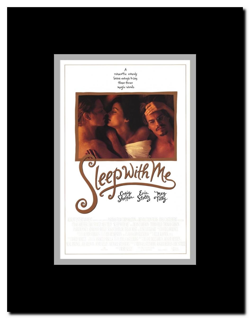 Sleep with Me Framed Movie Poster