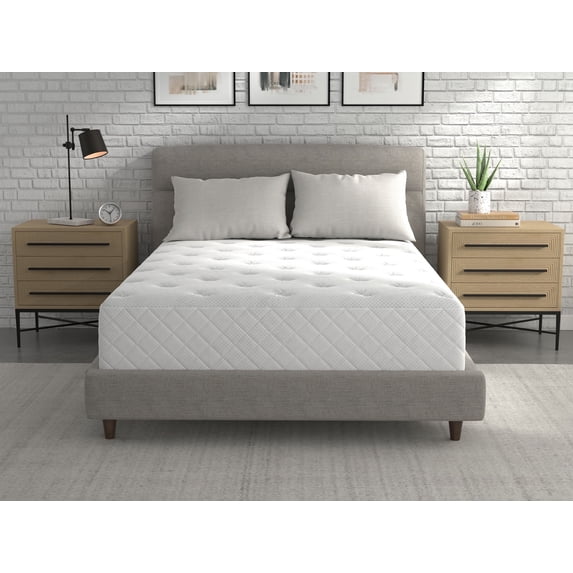 SleepFresh Clean and Cool 12" Medium Hybrid Mattress - Full